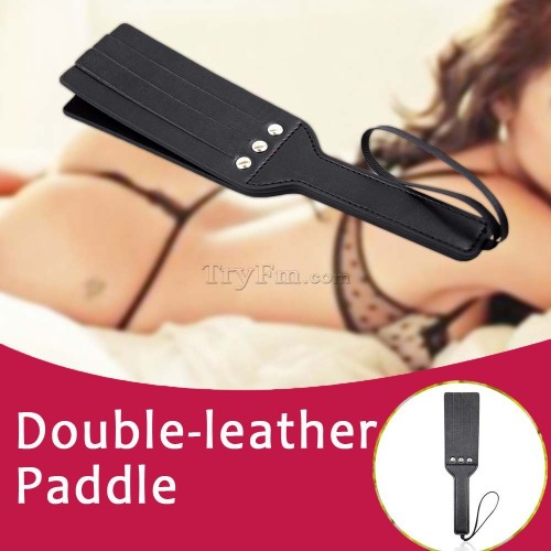 12 Double leather Paddle 0