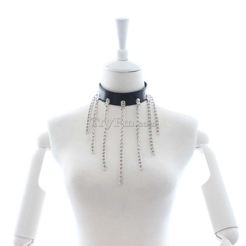 9 neck collar with 7 chains 3