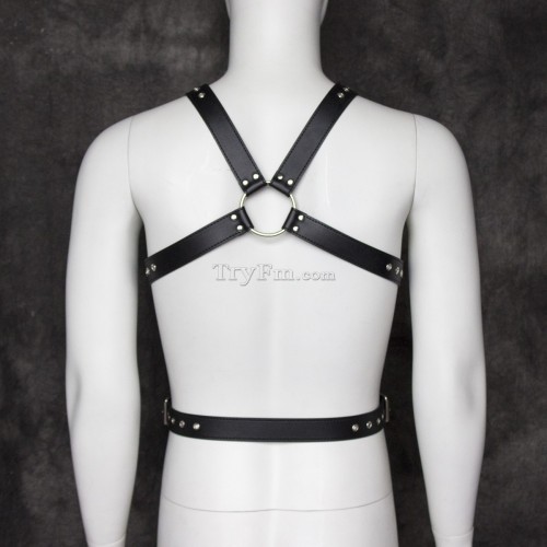 9 Leather Harness for Male 9