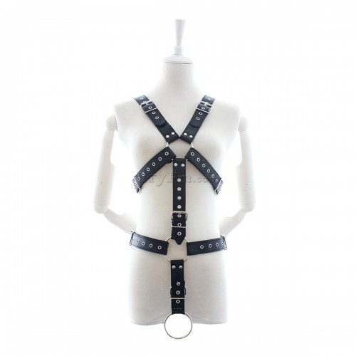 9 Leather Harness for Male