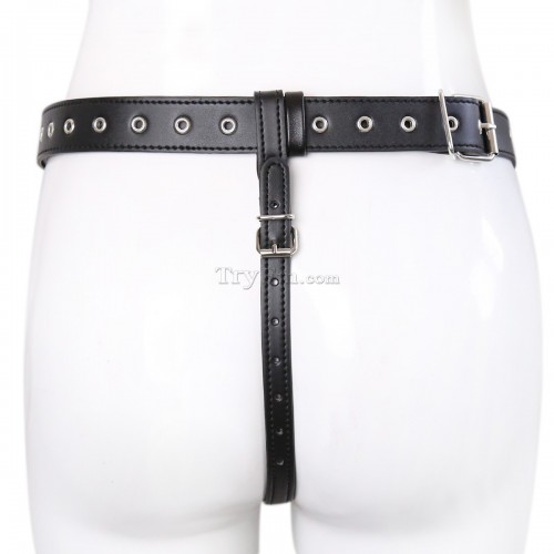 1 Leather Strap On Harness7