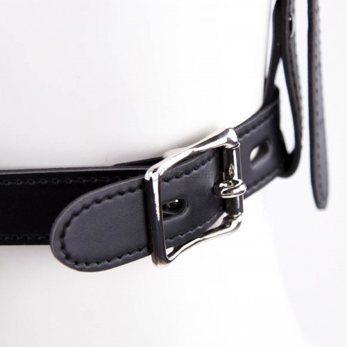 17 Plug up Leather Head Harness Mouth Gag 10