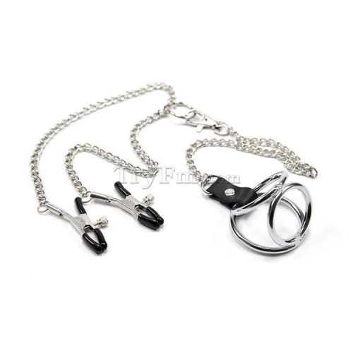 13 nipple clamp with penis ring (1)