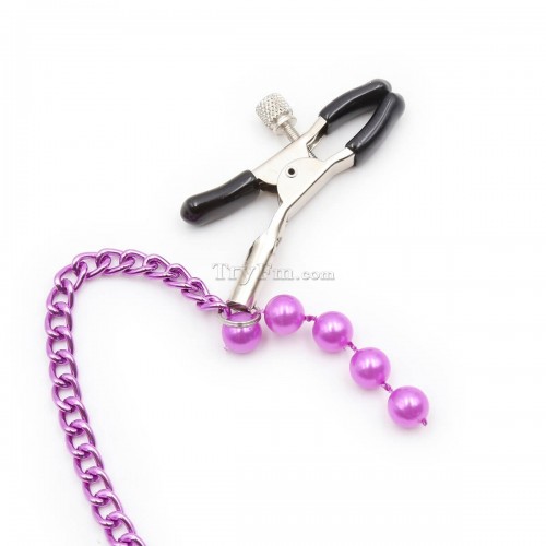 2 purple chain nipple clamp (3)