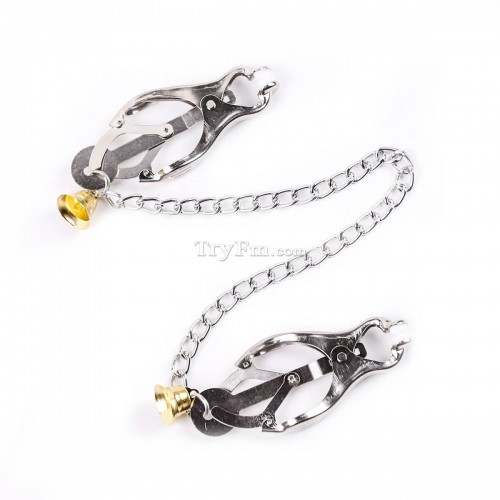 5 nipple clamp with chain and bell (3)