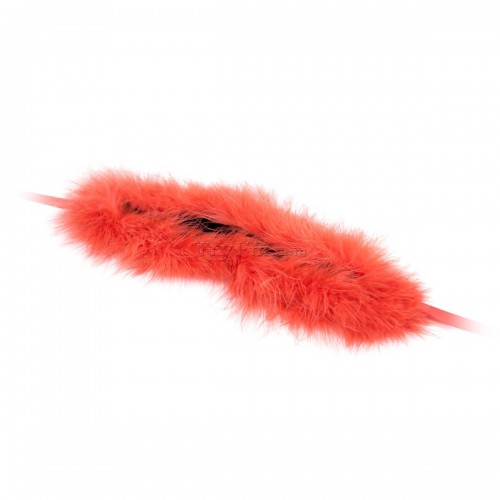 6 red furry blindfold (2)