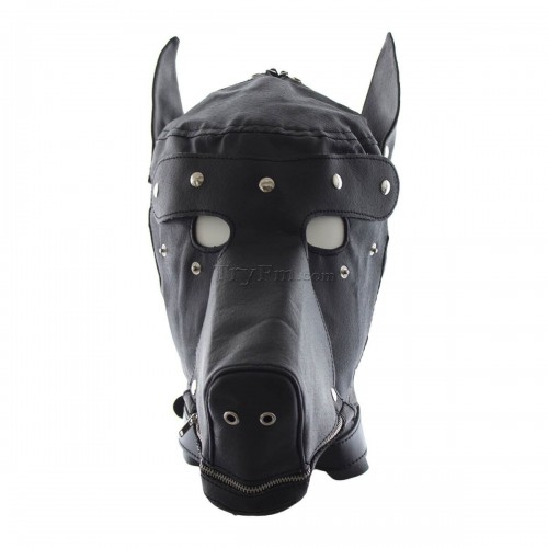 15 BDSM Hood with Removable Muzzle (7)