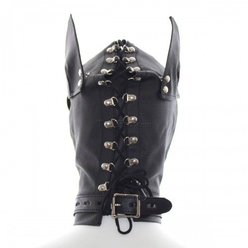 15 BDSM Hood with Removable Muzzle (9)