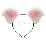 1-pink-white-furry-hair-sticks-headdress8