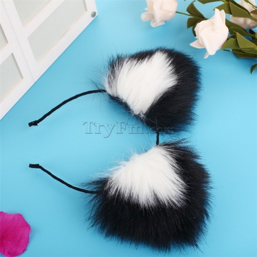 3-white-black-furry-hair-sticks-headdress2.jpg