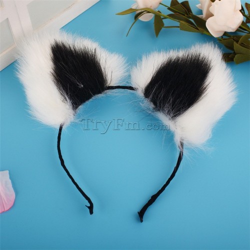 3-white-black-furry-hair-sticks-headdress7.jpg