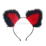 6-red-black-furry-hair-sticks-headdress2