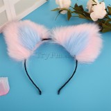 8-blue-pink-furry-hair-sticks-headdress2