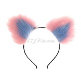 8-blue-pink-furry-hair-sticks-headdress5