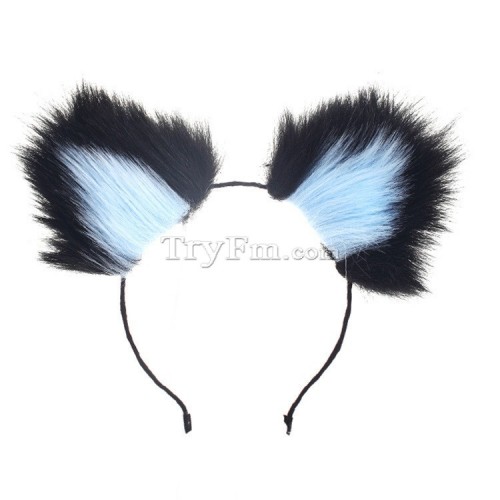 9-Blue-black-furry-hair-sticks-headdress3.jpg