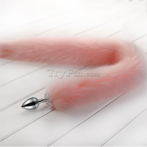 2c 30 inch pink long tail anal plug2